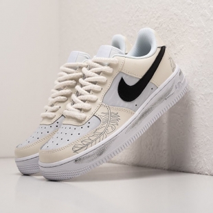 Кроссовки Nike Air Force 1 Low цвет бежевый