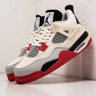 Кроссовки Nike Air Jordan 4 Retro бежевый