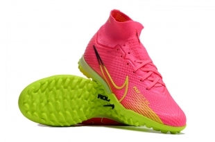 Футбольные бутсы (сороконожки) Nike Mercurial Superfly IX Elite TF розовые