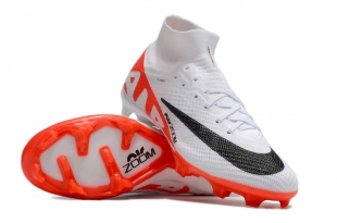 Футбольные бутсы Nike Air Zoom Mercurial Superfly IX Elite FG белые