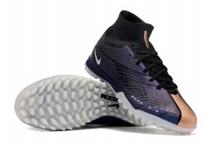 Футбольные бутсы (сороконожки) Nike Mercurial Superfly IX Elite TF фиолетовые