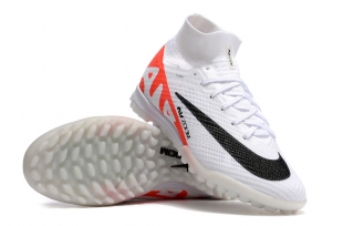 Футбольные бутсы (сороконожки) Nike Mercurial Superfly IX Elite TF белые