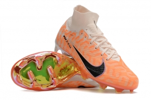 Футбольные бутсы Nike Air Zoom Mercurial Superfly IX Elite FG оранжевые