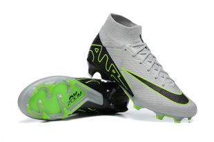Футбольные бутсы Nike Air Zoom Mercurial Superfly IX Elite FG серые