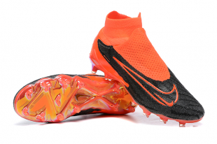 Футбольные бутсы Nike Phantom GX Elite FG оранжевые