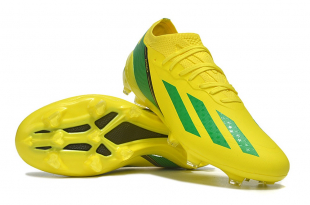 Футбольные бутсы Adidas x23 crazyfast.1 FG желтые