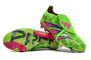 Футбольные бутсы Adidas Predator Accuracy FG зеленые