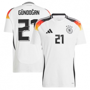 Сборная Германия майка игровая GÜNDOĞAN 21 UEFA EURO 2024 домашняя