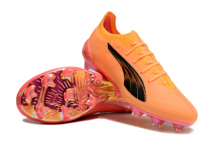 Футбольные бутсы Puma Ultra 5 Ultimate FG оранжевые