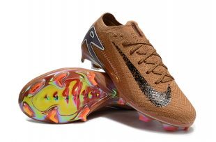 Футбольные бутсы Nike Air Zoom Mercurial Vapor 16 Elite FG коричневые