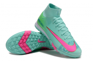Футбольные бутсы (сороконожки) Nike Mercurial Superfly 8 Elite TF зеленые