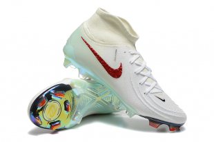 Футбольные бутсы Nike Phantom Luna Elite TF с носком белые