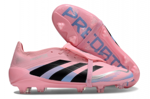 Детские футбольные бутсы Adidas Predator Accuracy FG розовые