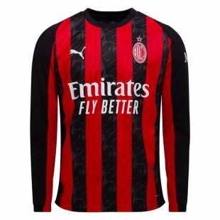 Милан футболка игровая длинный рукав сезон 2025/26 домашняя