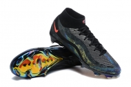 Футбольные бутсы Nike Air Zoom Mercurial Superfly X Elite FG с носком черные