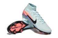 Футбольные бутсы Nike Air Zoom Mercurial Superfly X Elite FG с носком салатовые