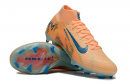 Футбольные бутсы Nike Air Zoom Mercurial Superfly X Elite FG с носком оранжевые
