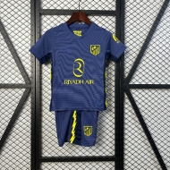 Атлетико Мадрид детский комплект формы (Реплика) сезон 2025/26 гостевой (майка + шорты)