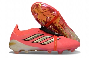 Детские футбольные бутсы Adidas Predator Accuracy FG оранжевые