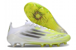 Детские футбольные бутсы Adidas F50 FG белые
