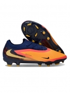 Детские футбольные бутсы Nike Phantom GX III Elite FG оранжевые