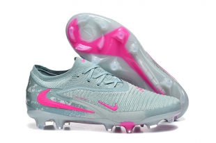 Детские футбольные бутсы Nike Phantom GX III Elite FG серые
