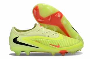Детские футбольные бутсы Nike Phantom GX III Elite FG зеленые