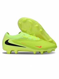 Детские футбольные бутсы Nike Phantom GX III Elite FG зеленые
