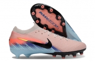 Детские футбольные бутсы Nike Air Zoom Mercurial Vapor 16 Elite AG розовые