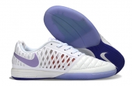 Детские футбольные бутсы (футзалки) Nike Lunar GATO II IC белые