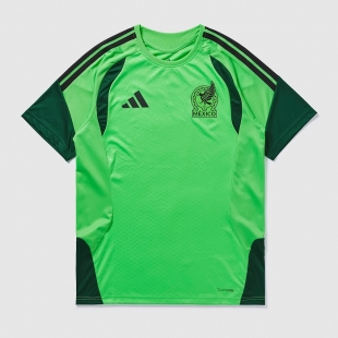 Сборная Мексика тренировочный майка сезон World Cup 2026 зеленая