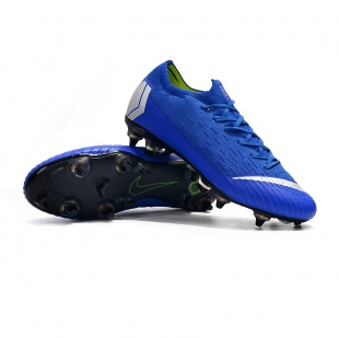 Футбольные бутсы (без носка) NIKE Mercurial Vapor VII SG синие