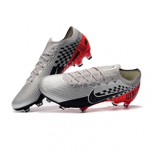Футбольные бутсы (без носка) NIke Mercurial Vapor XIII черно серые