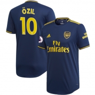 Арсенал футболка игровая 2019/20 с нанесением игрока ÖZIL 10 гостевая 3 форма Арсенал футболка игровая 2019/20 с нанесением игрока ÖZIL 10 гостевая 3 форма