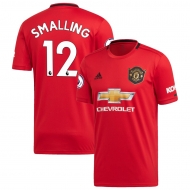 Манчестер Юнайтед футболка игровая 2019/20 с нанесением игрока SMALLING 12 домашняя Манчестер Юнайтед футболка игровая 2019/20 с нанесением игрока SMALLING 12 домашняя