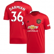 Манчестер Юнайтед футболка игровая 2019/20 с нанесением игрока DARMIAN 36 домашняя Манчестер Юнайтед футболка игровая 2019/20 с нанесением игрока DARMIAN 36 домашняя