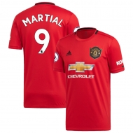 Манчестер Юнайтед футболка игровая 2019/20 с нанесением игрока MARTIAL 9 домашняя Манчестер Юнайтед футболка игровая 2019/20 с нанесением игрока MARTIAL 9 домашняя