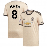 Манчестер Юнайтед футболка игровая 2019/20 с нанесением игрока MATA 8 гостевая Манчестер Юнайтед футболка игровая 2019/20 с нанесением игрока MATA 8 гостевая