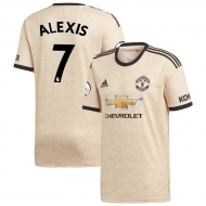 Манчестер Юнайтед футболка игровая 2019/20 с нанесением игрока ALEXIS 7 гостевая Манчестер Юнайтед футболка игровая 2019/20 с нанесением игрока ALEXIS 7 гостевая
