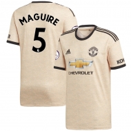 Манчестер Юнайтед футболка игровая 2019/20 с нанесением игрока MAGUIRE 5 гостевая Манчестер Юнайтед футболка игровая 2019/20 с нанесением игрока MAGUIRE 5 гостевая