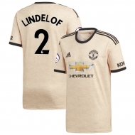 Манчестер Юнайтед футболка игровая 2019/20 с нанесением игрока LINDELOF 2 гостевая Манчестер Юнайтед футболка игровая 2019/20 с нанесением игрока LINDELOF 2 гостевая