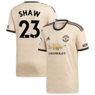 Манчестер Юнайтед футболка игровая 2019/20 с нанесением игрока SHAW 23 гостевая Манчестер Юнайтед футболка игровая 2019/20 с нанесением игрока SHAW 23 гостевая