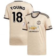 Манчестер Юнайтед футболка игровая 2019/20 с нанесением игрока YOUNG 18 гостевая Манчестер Юнайтед футболка игровая 2019/20 с нанесением игрока YOUNG 18 гостевая