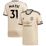 Манчестер Юнайтед футболка игровая 2019/20 с нанесением игрока MATIC 31 гостевая Манчестер Юнайтед футболка игровая 2019/20 с нанесением игрока MATIC 31 гостевая