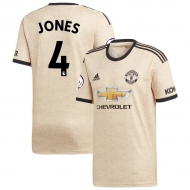 Манчестер Юнайтед футболка игровая 2019/20 с нанесением игрока JONES 4 гостевая Манчестер Юнайтед футболка игровая 2019/20 с нанесением игрока JONES 4 гостевая