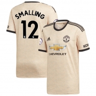 Манчестер Юнайтед футболка игровая 2019/20 с нанесением игрока SMALLING 12 гостевая Манчестер Юнайтед футболка игровая 2019/20 с нанесением игрока SMALLING 12 гостевая