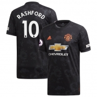 Манчестер Юнайтед футболка игровая 2019/20 с нанесением игрока RASHFORD 10 гостевая 3 форма Манчестер Юнайтед футболка игровая 2019/20 с нанесением игрока RASHFORD 10 гостевая 3 форма