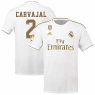 Реал Мадрид футболка игровая 2019/20 с нанесением игрока CARVAJAL 2 домашняя Реал Мадрид футболка игровая 2019/20 с нанесением игрока CARVAJAL 2 домашняя