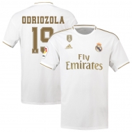 Реал Мадрид футболка игровая 2019/20 с нанесением игрока ODRIOZOLA 19 домашняя Реал Мадрид футболка игровая 2019/20 с нанесением игрока ODRIOZOLA 19 домашняя