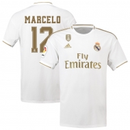 Реал Мадрид футболка игровая 2019/20 с нанесением игрока MARCELO 12 домашняя Реал Мадрид футболка игровая 2019/20 с нанесением игрока MARCELO 12 домашняя
